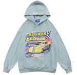 画像3: Unisex Super Carport Print Hoody 男女兼用 ユニセックス スーパーカーポートレートフーディ パーカー (3)