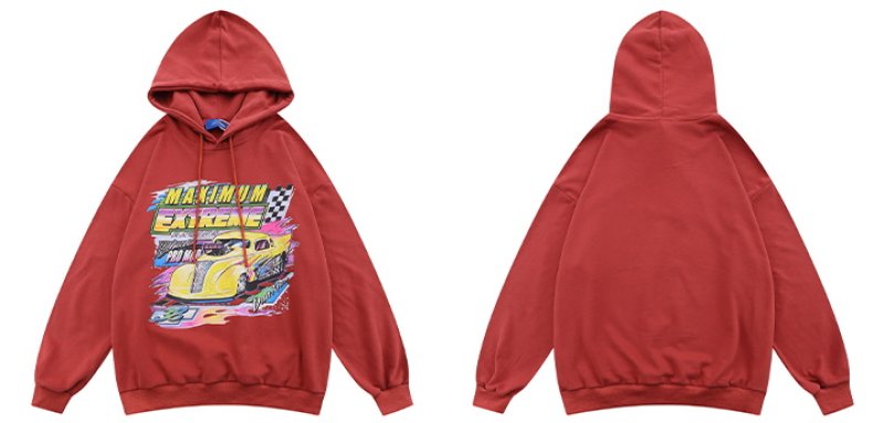 画像5: Unisex Super Carport Print Hoody 男女兼用 ユニセックス スーパーカーポートレートフーディ パーカー (5)