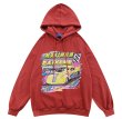 画像2: Unisex Super Carport Print Hoody 男女兼用 ユニセックス スーパーカーポートレートフーディ パーカー (2)