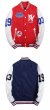 画像6: Unisexs MLBNY  Yankees 2 colors jacket baseball uniform American baseballjumper  ユニセックス 男女兼用 MLBNY 2カラーヤンキーススタジアムジャンバーユニフォーム ジャケット ブルゾン スタジャン (6)