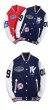 画像7: Unisexs MLBNY  Yankees 2 colors jacket baseball uniform American baseballjumper  ユニセックス 男女兼用 MLBNY 2カラーヤンキーススタジアムジャンバーユニフォーム ジャケット ブルゾン スタジャン (7)