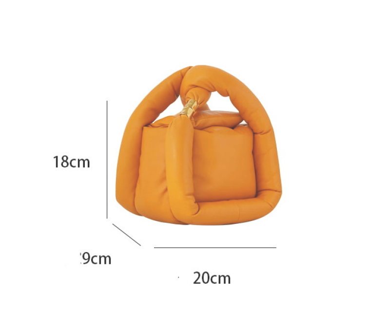 画像5: soft sponge one-shoulder square tote shoulder 2WAY messenger bag  ソフトレザースクエア ダウン トート ショルダー2WAYバッグ (5)