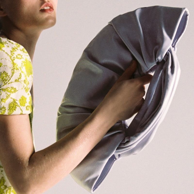 画像4: folds one-shoulder dumpling handbags  フォールドワンショルダーダンピングトート バッグ (4)