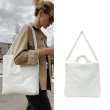 画像3: soft down big tote shoulder 2WAY  bag 　 ダウン トート ショルダー2WAYバッグ (3)