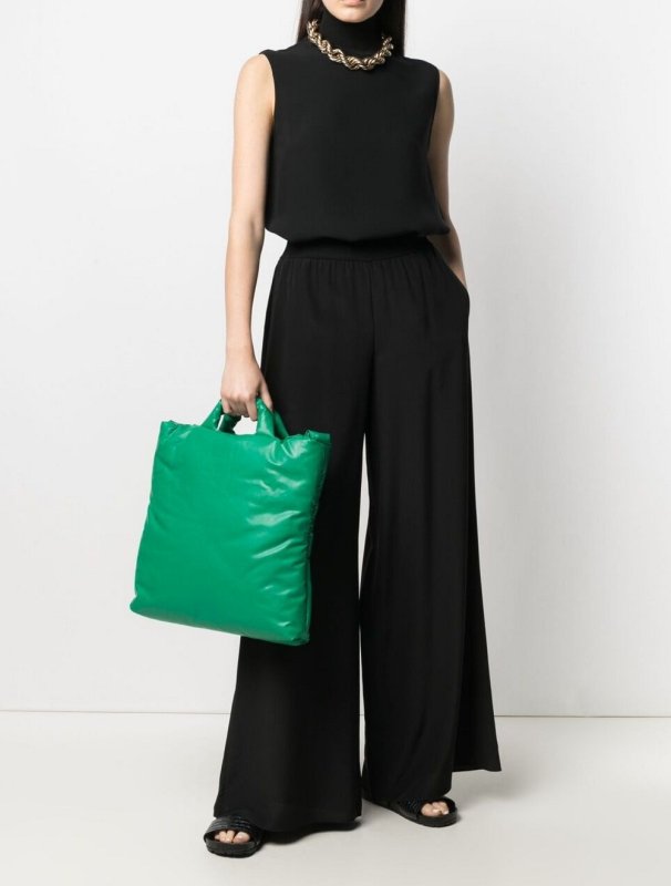 画像9: soft down big tote shoulder 2WAY  bag   ダウン トート ショルダー2WAYバッグ (9)