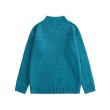 画像5: Unisex half turtleneck bear embroidery sweater 男女兼用 ユニセックス ベア刺繍ハーフタートルネックセーター (5)