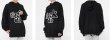画像9: Unisex loose text stroke hooded sweater　男女兼用 ユニセックス  black airロゴ編み込みフーディーセーター (9)