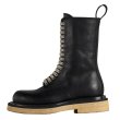 画像1:  women's DRBV lace-up leather boots Martin boots　DRBVレースアップレザーブーツ  マーティンブーツ (1)