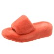 画像2: Platform fur sandals slippers　プラットフォーム厚底ファーサンダル スリッパ (2)