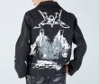 画像4: Painting leather riders jacket blouson  ユニセックス 男女兼用 ペインティング レザーライダースジャケット (4)