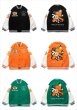 画像7: Casino game embroideryBASEBALL JACKET baseball uniform jacket blouson  ユニセックス 男女兼用 カジノ ゲーム 刺繍 エンブレム  ヒップホップ スタジアムジャンパー スタジャン MA-1 ボンバー ジャケット ブルゾン (7)