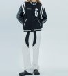画像5: stitching embroidery BASEBALL JACKET baseball uniform jacket blouson  ユニセックス 男女兼用ステッチ刺繡 スタジアムジャンパー スタジャン MA-1 ボンバー ジャケット ブルゾン (5)