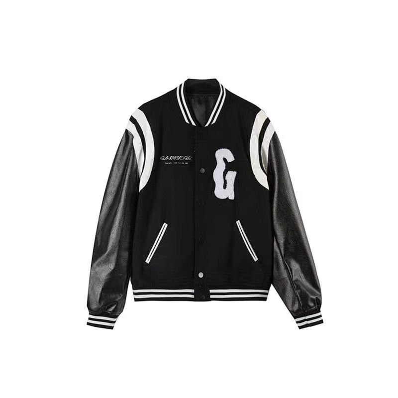 画像7: stitching embroidery BASEBALL JACKET baseball uniform jacket blouson  ユニセックス 男女兼用ステッチ刺繡 スタジアムジャンパー スタジャン MA-1 ボンバー ジャケット ブルゾン (7)