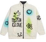 画像1: Ramfer graphic fleece jacket blouson  ユニセックス 男女兼用 ラムファーグラフィックフリースジャケット ブルゾン (1)