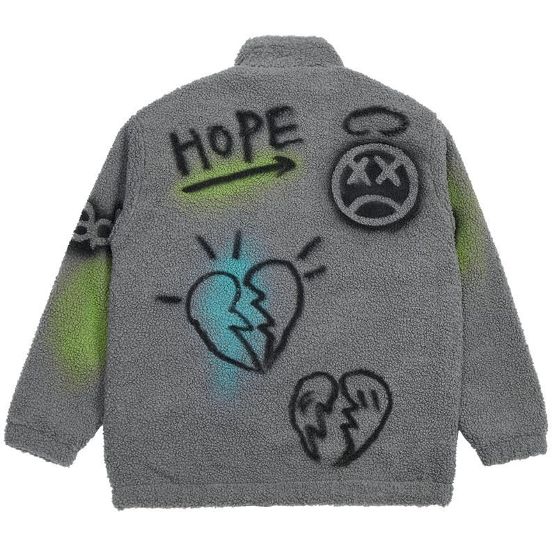 画像8: Ramfer graphic fleece jacket blouson  ユニセックス 男女兼用 ラムファーグラフィックフリースジャケット ブルゾン (8)