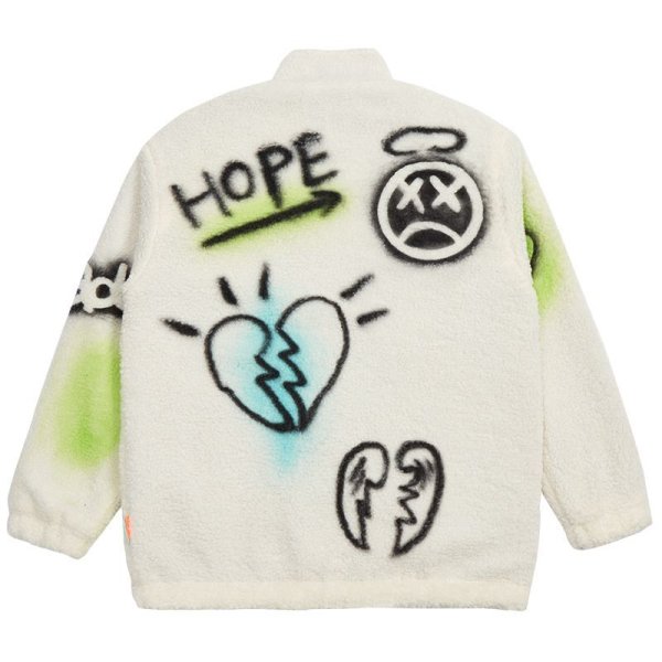 画像7: Ramfer graphic fleece jacket blouson  ユニセックス 男女兼用 ラムファーグラフィックフリースジャケット ブルゾン (7)