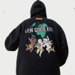 画像8: Unisex AFEWGOODKIDS Angel Print Cotton Sweatshirt Hoodie　男女兼用 ユニセックス エンジェルプリントフーディーセーター (8)