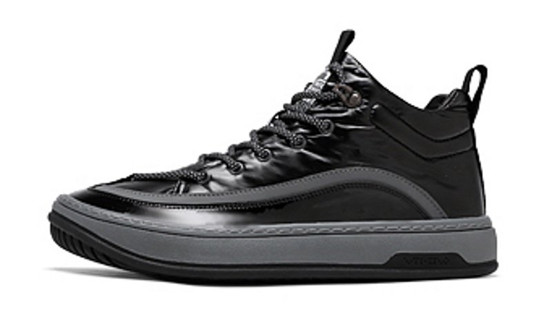 画像2:  Unisex Men's down cloth sneaker shoes  ユニセックス男女兼用 レースアップ ダウンクロススニーカー カジュアル シューズ (2)