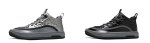 画像3:  Unisex Men's down cloth sneaker shoes 　ユニセックス男女兼用 レースアップ ダウンクロススニーカー カジュアル シューズ (3)