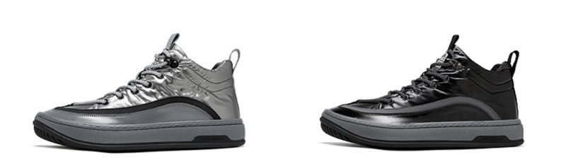 画像3:  Unisex Men's down cloth sneaker shoes  ユニセックス男女兼用 レースアップ ダウンクロススニーカー カジュアル シューズ (3)