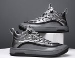 画像8:  Unisex Men's down cloth sneaker shoes 　ユニセックス男女兼用 レースアップ ダウンクロススニーカー カジュアル シューズ (8)