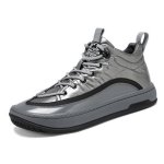 画像1:  Unisex Men's down cloth sneaker shoes 　ユニセックス男女兼用 レースアップ ダウンクロススニーカー カジュアル シューズ (1)