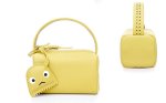 画像6:  Leather puffer pillow tote  bag　レザーピローボストン型トートバッグ (6)