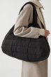 画像2: large capacity quilted nylon pillow tote shoulder bag　キルティングナイロンラージトートショルダーバッグ (2)