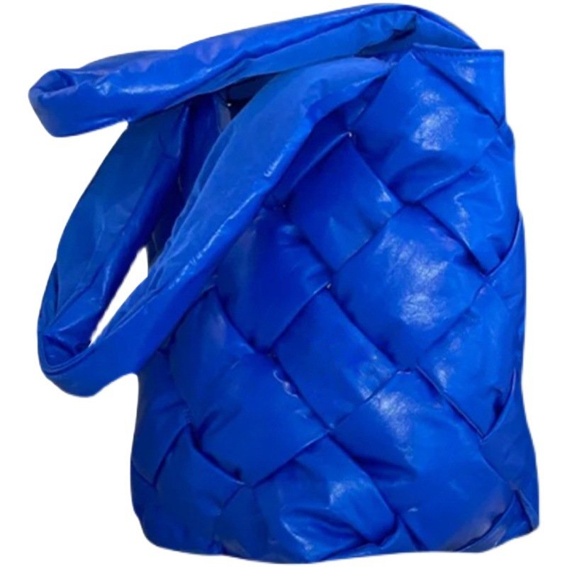 画像8: Down crochet tote shoulder bag  ダウン編み込み トート ショルダーバッグ (8)