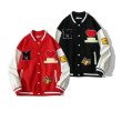 画像6: Heart & cow BASEBALL JACKET baseball uniform jacket blouson  ユニセックス 男女兼用ハート＆カウ エンブレム  ヒップホップ スタジアムジャンパー スタジャン MA-1 ボンバー ジャケット ブルゾン (6)