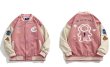 画像6: NASA astronaut corduroy baseball uniform  BASEBALL JACKET baseball uniform jacket blouson  ユニセックス 男女兼用NASA ナサ コーデュロイ 宇宙飛行士刺繡スタジアムジャンパー スタジャン MA-1 ボンバー ジャケット ブルゾン (6)