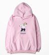 画像3: Unisex punk bear cartoon Hoodie sweater Pullover　 ユニセックス 男女兼用パンクベアプリントフーディー パーカー (3)