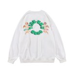 画像2: Unisex Circle & Angel Print Sweat Pullover　 ユニセックス 男女兼用 サークル&エンジェルプリントスウェットプルオーバープルオーバー (2)