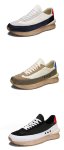 画像4:  Men's new spirit guy sneaker shoes 　ユニセックス男女兼用 レースアップ レトロソールスピリットスニーカー カジュアル シューズ (4)