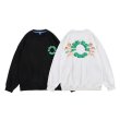 画像6: Unisex Circle & Angel Print Sweat Pullover　 ユニセックス 男女兼用 サークル&エンジェルプリントスウェットプルオーバープルオーバー (6)