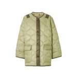 画像1: 21 Quilted Teddy Oversize Jacket Padded Ripstop Coat キルティング 絞り ペディング ティディ オーバーサイズ シェル コート  (1)