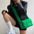 画像6: 21 Quilted padded down cassette bag cross body shoulder bag キルティング 絞り ペディング カセット クロスバッグ ショルダートート ポシェット (6)