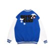 画像5: Klein blue towel embroidered baseball uniform  BASEBALL JACKET baseball uniform jacket blouson  ユニセックス 男女兼用 クラインブルー刺繡 スタジアムジャンパー スタジャン MA-1 ボンバー ジャケット ブルゾン (5)