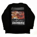 画像3: sunset hand-painted freeze Jacket blouson  ユニセックス 男女兼用 サンセットペイントフリースジャケット  ブルゾン (3)