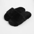 画像3: Unisex Faux sheep fur sandal slippers slide 男女兼用 キッズサイズあり フェイクムートン シープスキンファー エコファー モコモコ サンダル スリッパ  (3)