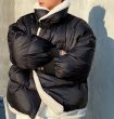 画像6: big lapel lamb wool cotton jacket down Jacket blouson  ユニセックス 男女兼用ビッグラペルビッグラペル ダウンジャケット  ブルゾン コート (6)