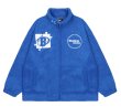 画像9: Jigsaw puzzle stand-up collar fleece jacket blouson  ユニセックス 男女兼用 ジグソーパズルプリント スタンドアップ フリースジャケット  ブルゾン (9)