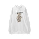 画像2: Unisex leopard bear cartoon Hoodie sweater Pullover　 ユニセックス 男女兼用レオパードベアプリントフーディー パーカー (2)