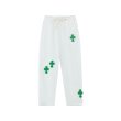 画像2: Unisex Star LOGO straight-leg pants trousers sweat Pants 　男女兼用ユニセックス スターエンブレム付きスウェットパンツ (2)