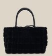 画像2: furry portable commuter bag bag  　ファーブロックトート バッグ (2)