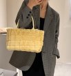 画像12: furry portable commuter bag bag  　ファーブロックトート バッグ (12)