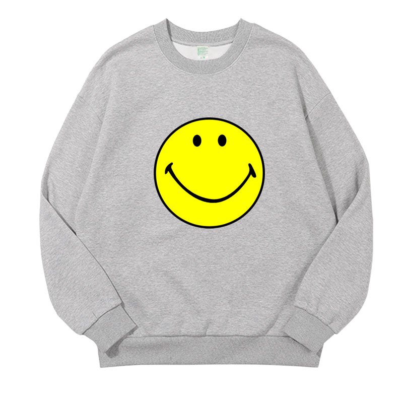 画像3: Unisex Big smile print sweatshirt pullover  ユニセックス 男女兼用ビッグスマイルプリントスウェット トレーナー (3)