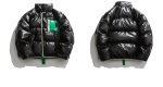 画像5: Smile point down jacket blouson  ユニセックス 男女兼用スマイルポイント付き ダウンジャケット  ブルゾン (5)