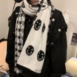 画像7: Unisex double-sided smiley face muffler Scarves  shawl 　男女兼用 ユニセックスダブルスマイルマフラー スカーフ (7)