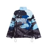 画像3:  lamb wooTom and Jerry fleece jacket lblouson  ユニセックス 男女兼用トムとジェリー トム＆ジェリフリースジャケット  ブルゾン (3)